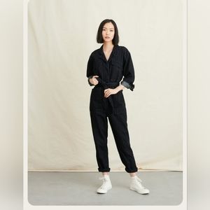 Alex Mill Expedition Jumpsuit in Vintage Black Wash Size Small
